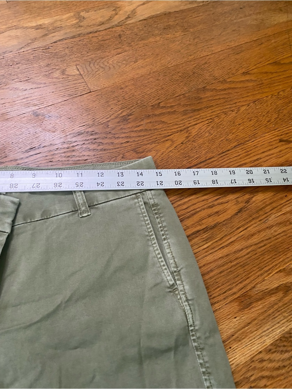 J. Crew Olive Green Cotton Shorts - Picture 6 of 8